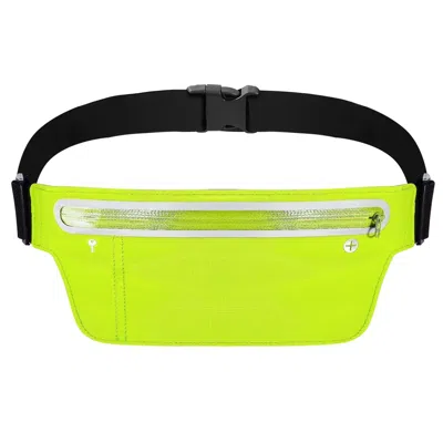Bybeej Unisex Sport Waist Pack Running Belt Bag Pouch Adjustable Bounce Free Sweat-proof Lightweight Slim