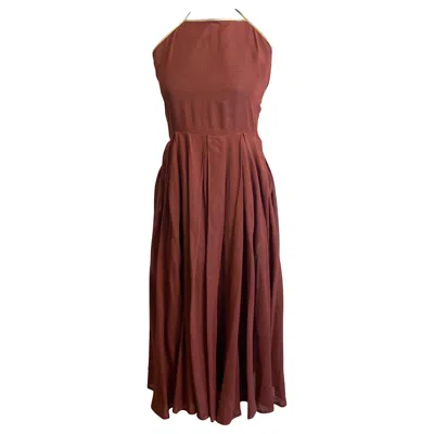 Pre-owned Byblos Abito  Color Ruggine In Brown