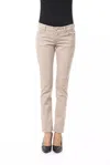 Byblos Cotton Women Slim Women's Pant