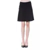 Byblos Black Polyester Skirt