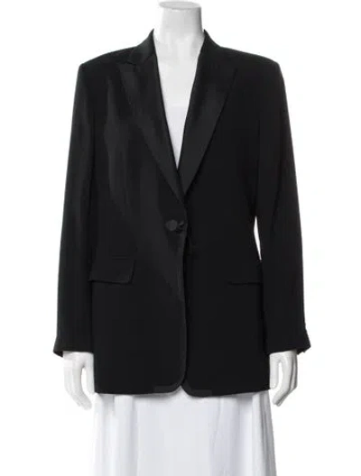 Pre-owned Byblos Blazer In Black