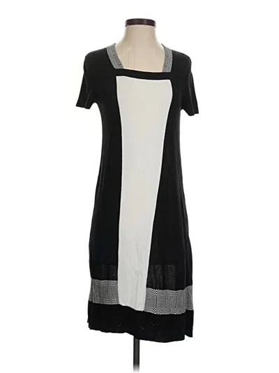 Pre-owned Byblos Casual Dress In Black