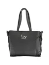 Byblos Chain-strap Logo-plaque Tote Bag In Black