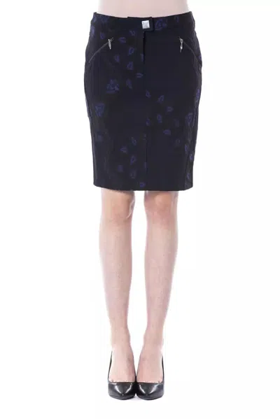 Byblos Chic Tulip Short Women's Skirt In Black