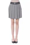 Byblos Chic Monochrome Tulip Women's Skirt In Multi