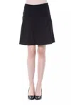 Byblos Black Polyester Skirt In Black
