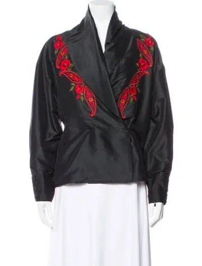 Pre-owned Byblos Evening Jacket In Black