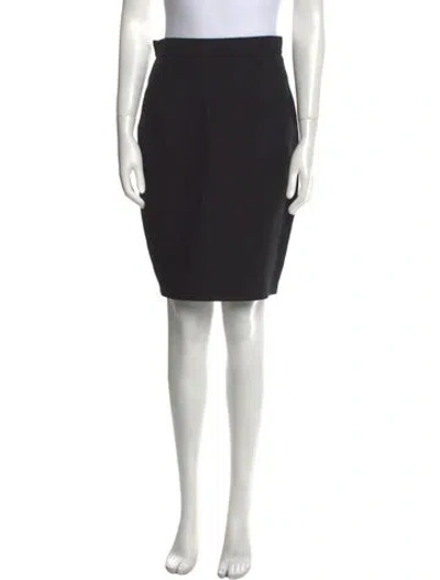Pre-owned Byblos Knee-length Skirt In Black
