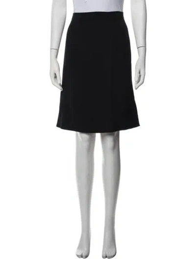 Pre-owned Byblos Knee-length Skirt In Blue