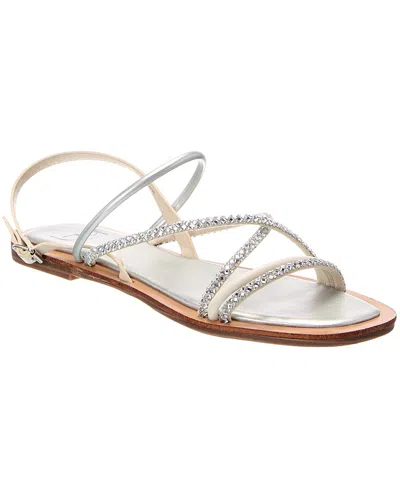 Byblos Leather Sandal In Black