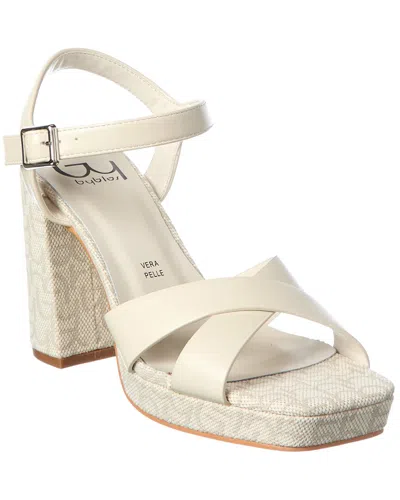 Byblos Logo Sandal In White