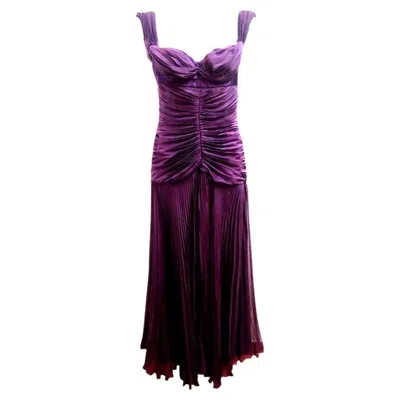 Pre-owned Byblos Long Dress Size 44 In Black