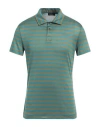 Byblos Man Polo Shirt Military Green Size Xl Cotton