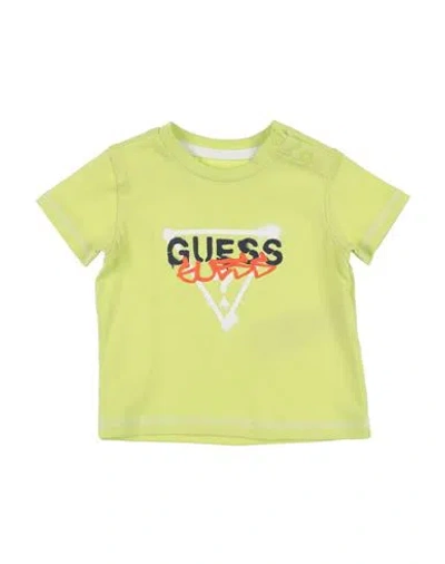 Byblos Babies'  Newborn Boy T-shirt Acid Green Size 3 Cotton
