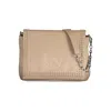Byblos Beige Polyethylene Handbag In Sand