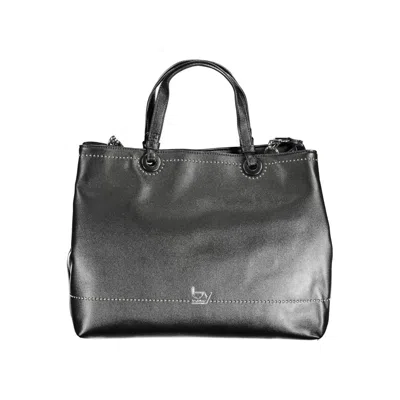 Byblos Polyurethane Women Women's Handbag In Black