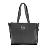 Byblos Chain-strap Logo-plaque Tote Bag In Black