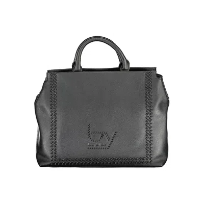 Byblos Polyurethane Women Women's Handbag In Black