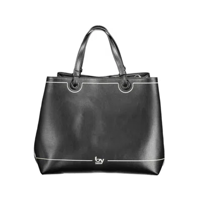 Byblos Polyurethane Women Women's Handbag In Black