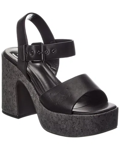 Byblos Rigel Platform Sandal In Black