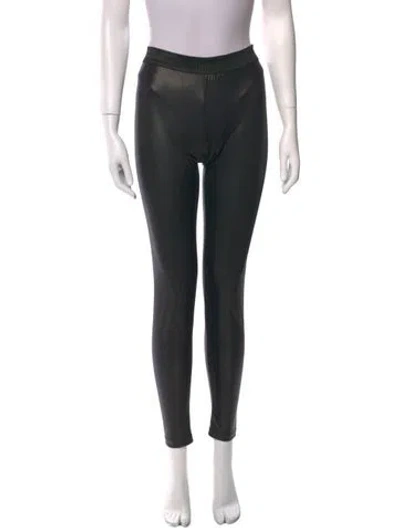 Pre-owned Byblos Skinny Leg Pants In Black