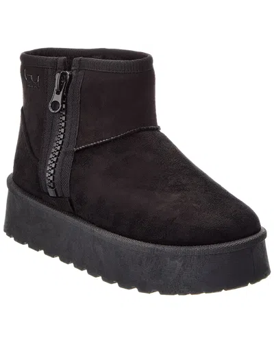 Byblos Suede Boot In Black
