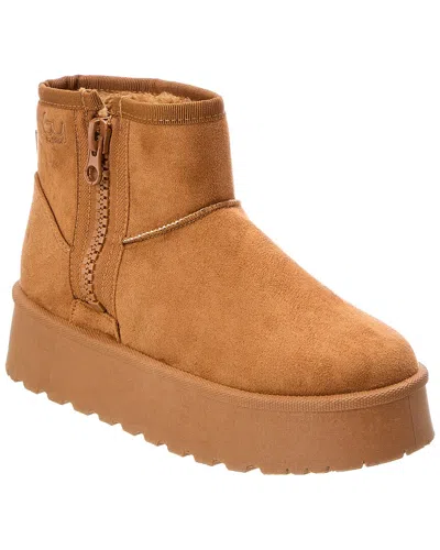 Byblos Suede Boot In Brown