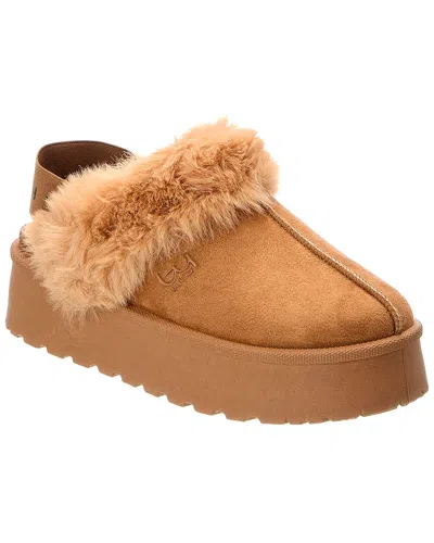 Byblos Suede Mule In Brown