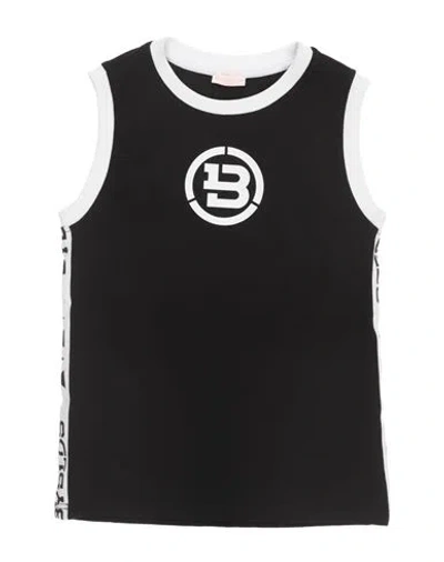 Byblos Babies'  Toddler Boy T-shirt Black Size 4 Cotton