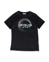 Byblos Babies'  Toddler Boy T-shirt Black Size 4 Cotton