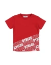 Byblos Toddler Boy T-shirt Red Size 7 Cotton In Red