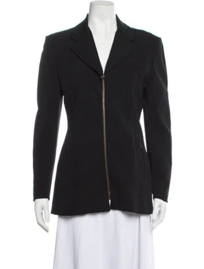Pre-owned Byblos Vintage 1990's Blazer In Black
