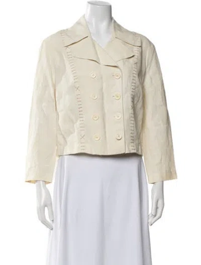Pre-owned Byblos Vintage 1990's Blazer In Neutrals