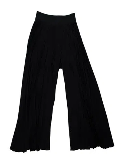 Pre-owned Byblos Vintage Wide Leg Pants In Black