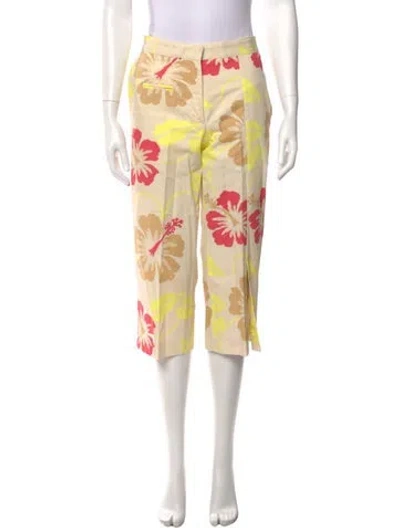 Pre-owned Byblos Vintage Wide Leg Pants In Multi