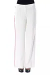 Byblos Polyester Jeans & Women's Pant In White
