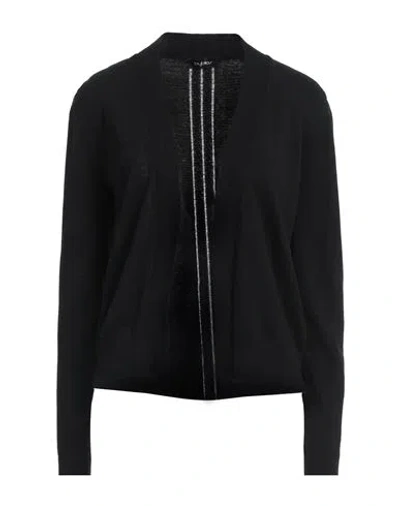 Byblos Woman Cardigan Black Size Xs Wool, Viscose, Polyamide, Cashmere