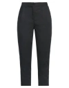 Byblos Woman Pants Black Size 2 Cotton