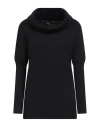 Byblos Woman Sweater Black Size Xl Acrylic, Viscose In Black