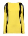 Byblos Woman T-shirt Yellow Size S Viscose, Elastane, Polyamide In Green