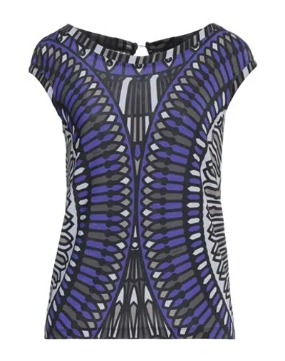Byblos Woman Top Black Size Xs Viscose, Elastane