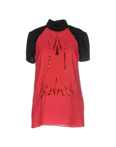 Byblos Woman Top Red Size Xs Viscose, Polyester