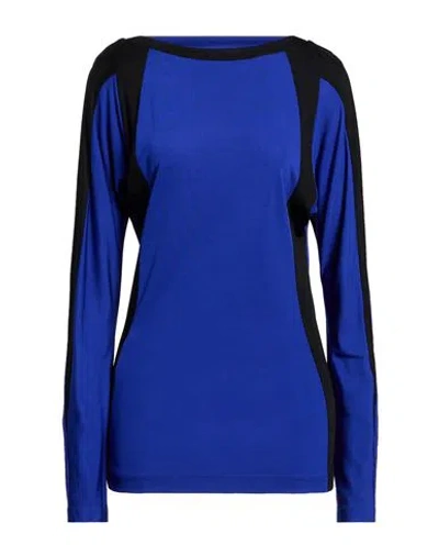 Byblos Woman T-shirt Bright Blue Size Xs Viscose