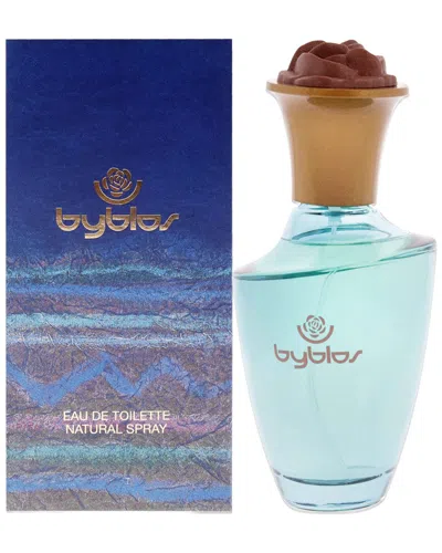 Byblos 3.4 Eau De Toilette Spray For Women In Transparent