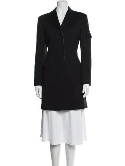 Pre-owned Byblos Wool Blazer In Black