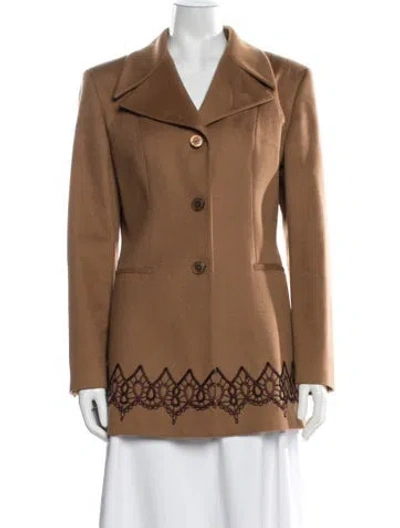 Pre-owned Byblos Wool Blazer In Neutrals
