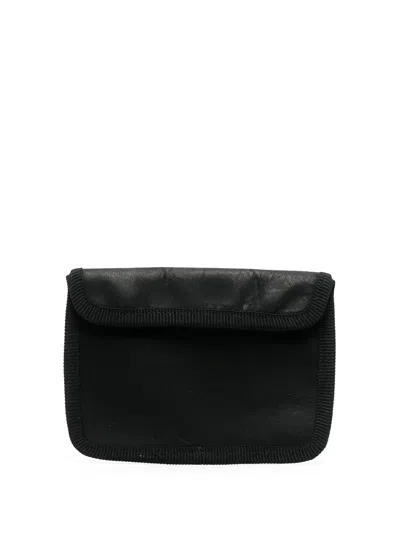 Byborre Slim Flap Cardholder In Black
