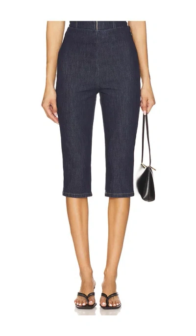By.dyln Alix Capri In Blue