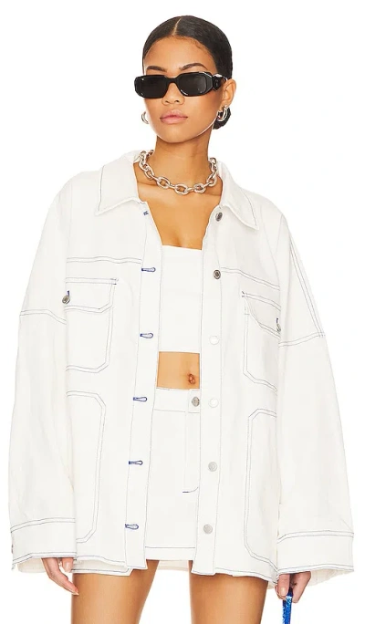 By.dyln Cooper Jacket In White