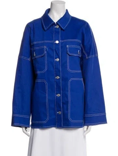 Pre-owned By.dyln Denim Jacket W/ Tags In Blue